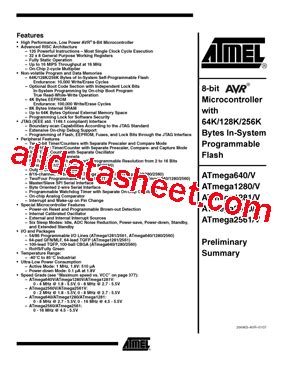 atmega2560 datasheet|ATMEGA2560 Datasheet (PDF) .